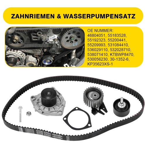 Zahnriemen satz wasserpumpe - zahnriemen,